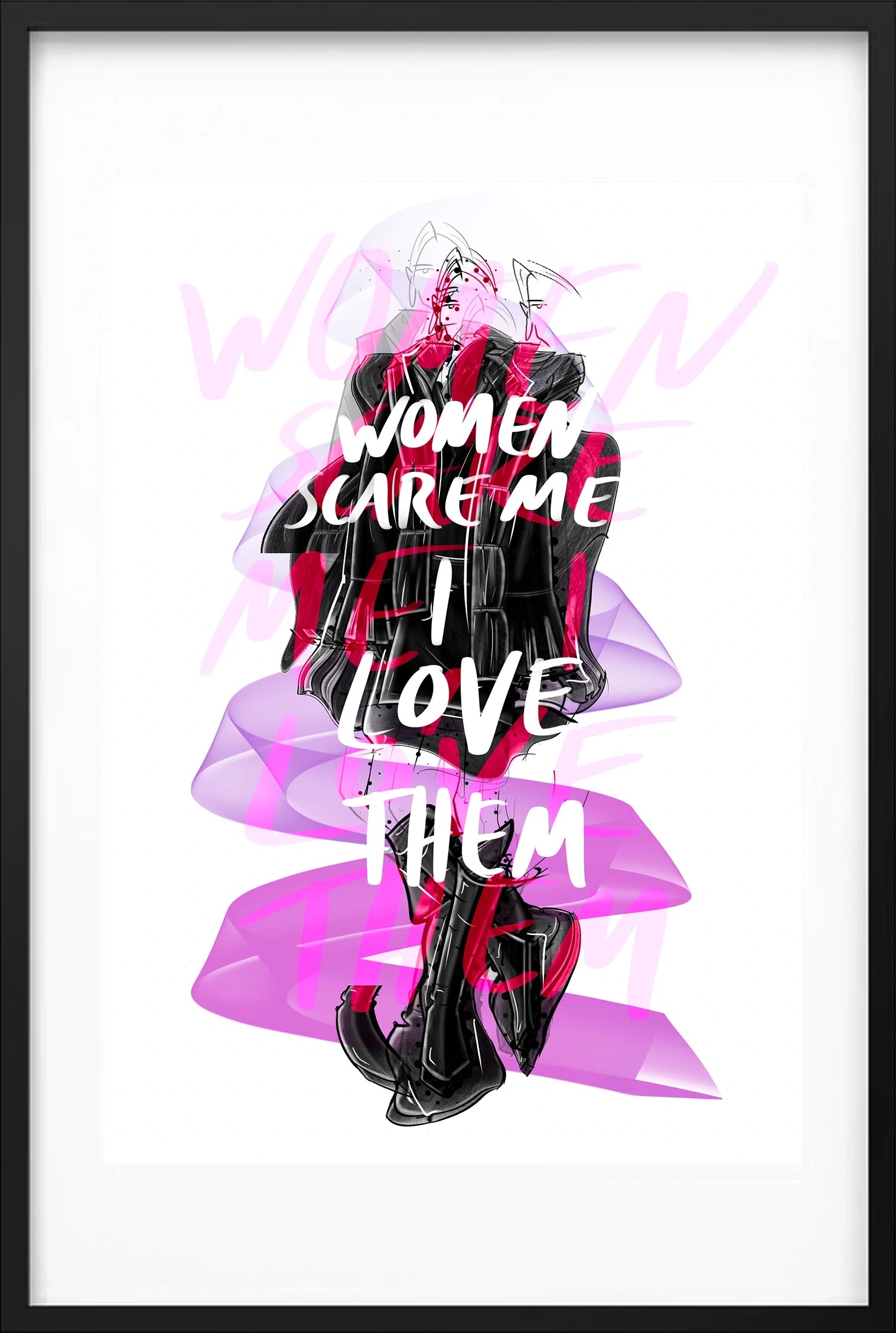 Women scare me, L'Art de Voir by TIMPHILIP
